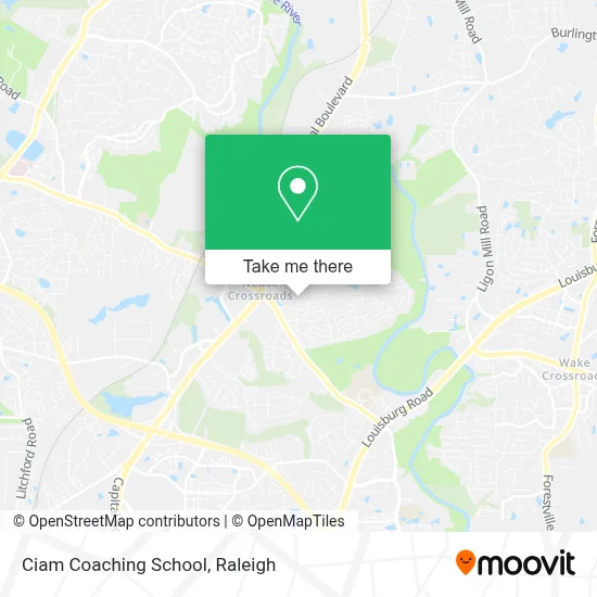 Ciam  Coaching School map