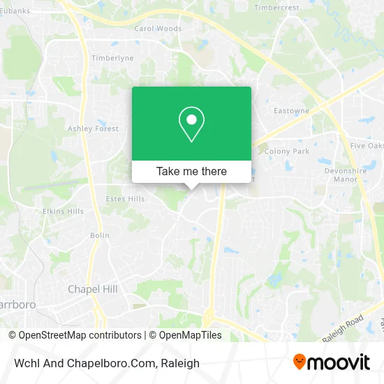 Wchl And Chapelboro.Com map