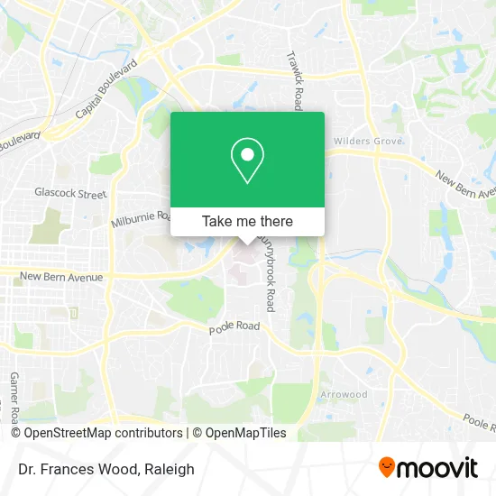 Dr. Frances Wood map