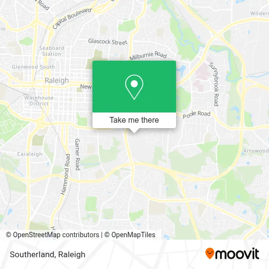 Southerland map
