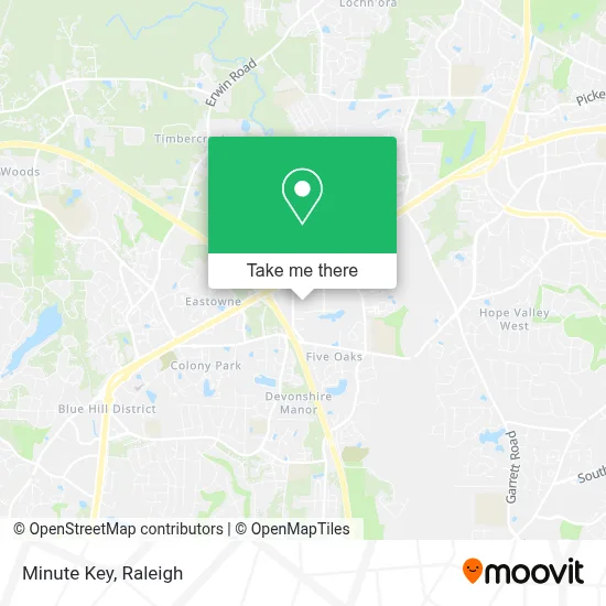 Minute Key map