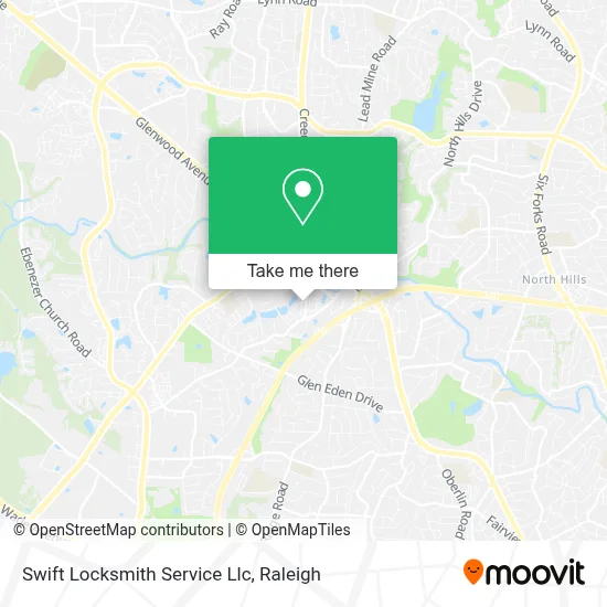 Swift Locksmith Service Llc map