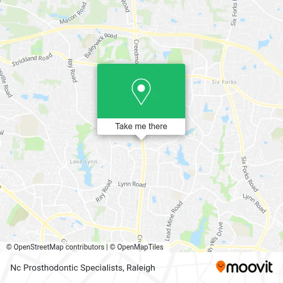 Nc Prosthodontic Specialists map