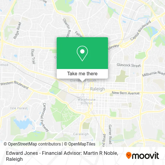 Edward Jones - Financial Advisor: Martin R Noble map