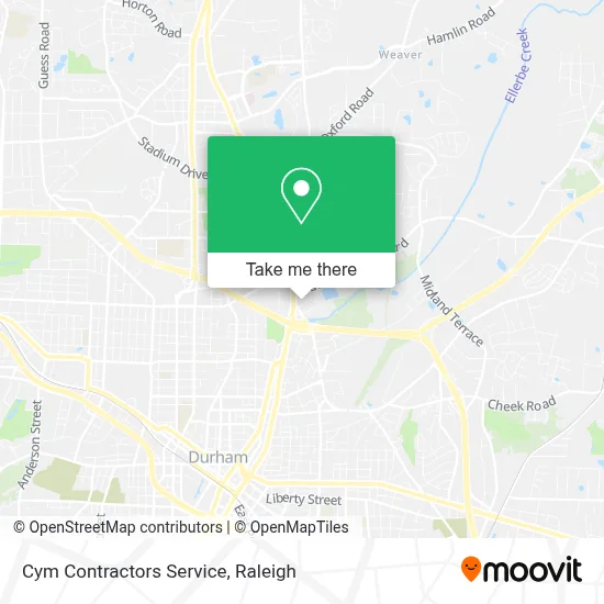 Cym Contractors Service map