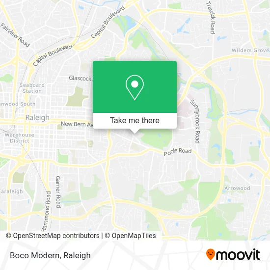 Boco Modern map
