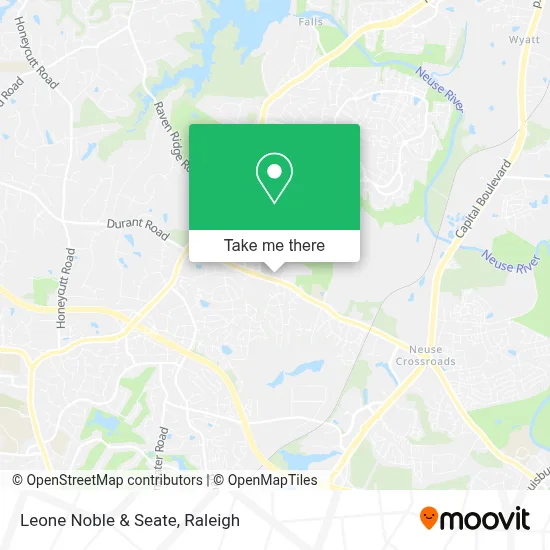 Leone Noble & Seate map