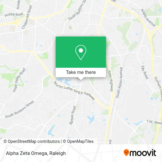 Alpha Zeta Omega map