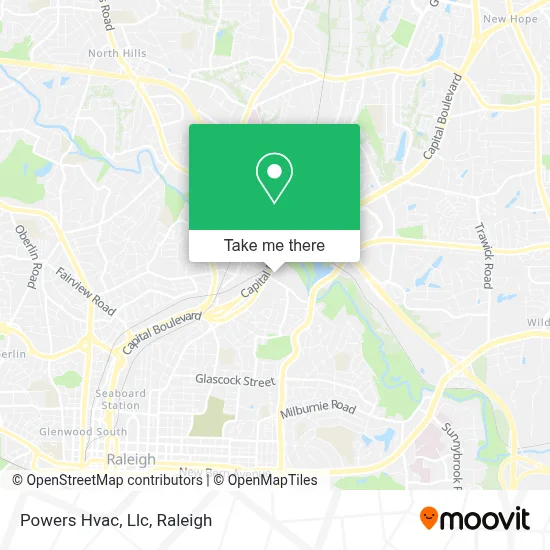 Powers Hvac, Llc map