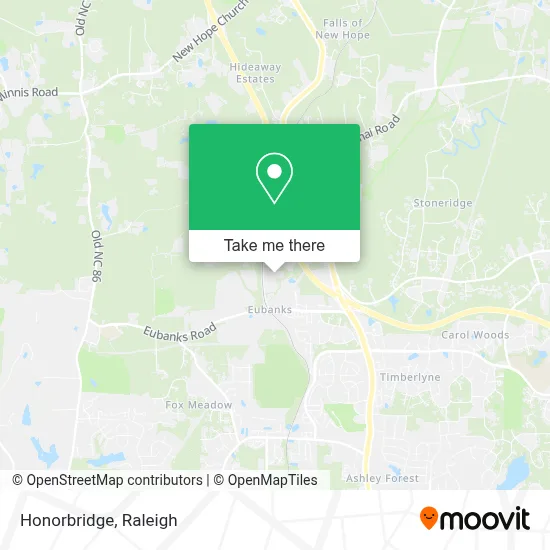 Honorbridge map