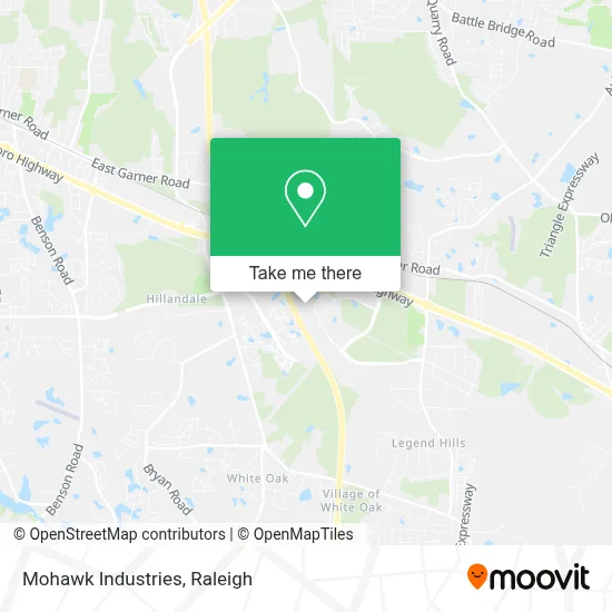 Mohawk Industries map