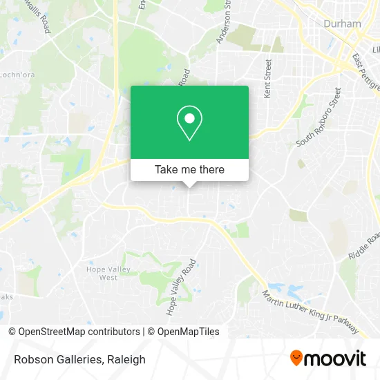 Robson Galleries map