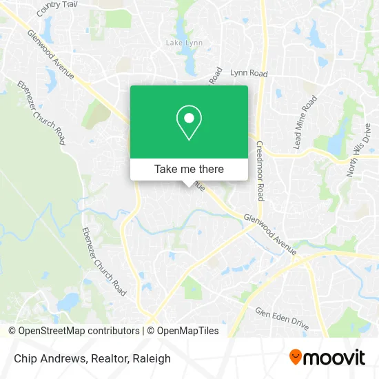 Chip Andrews, Realtor map