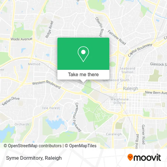 Syme Dormitory map