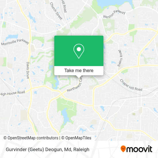 Gurvinder (Geetu) Deogun, Md map