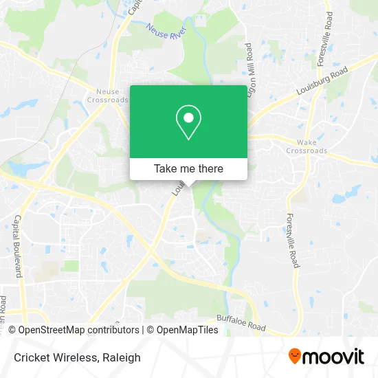 Cricket Wireless map