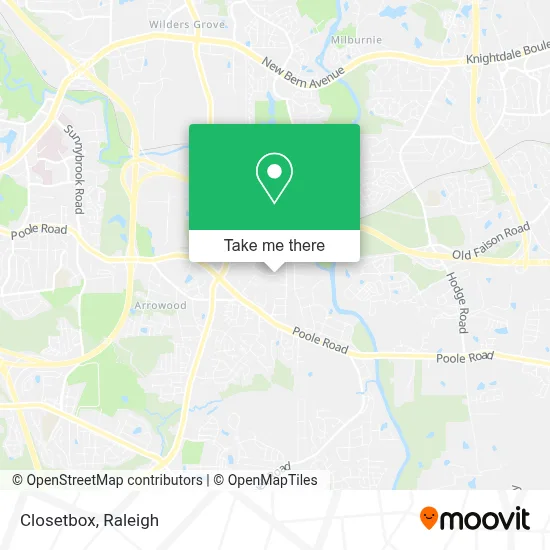 Closetbox map
