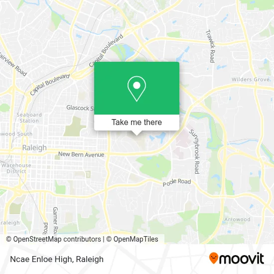 Ncae Enloe High map