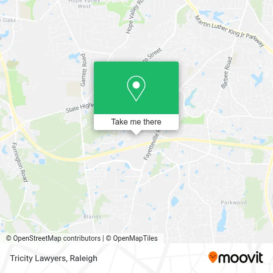 Tricity Lawyers map