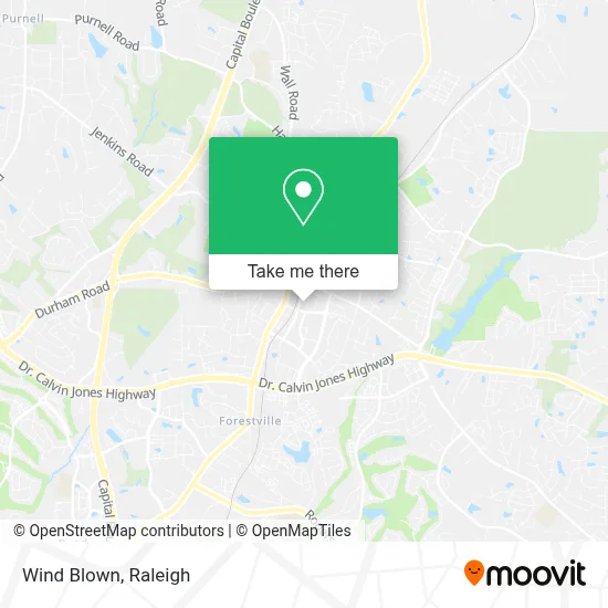 Wind Blown map