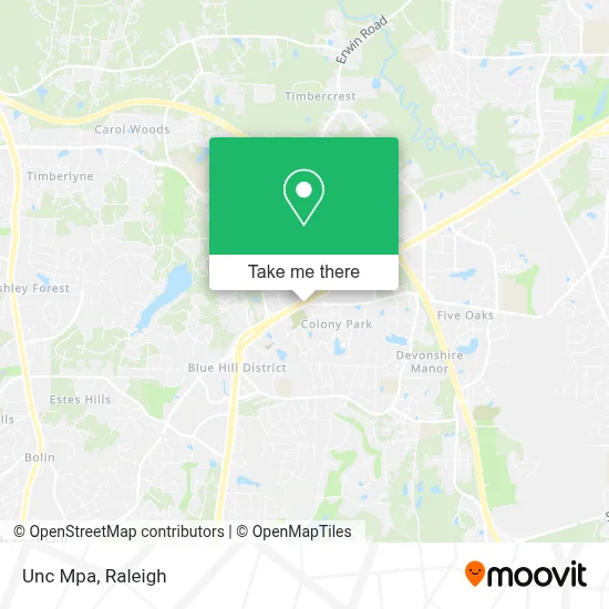Unc Mpa map