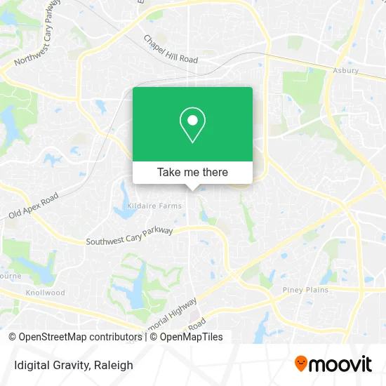 Idigital Gravity map