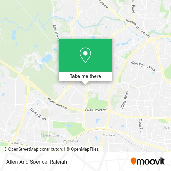 Allen And Spence map