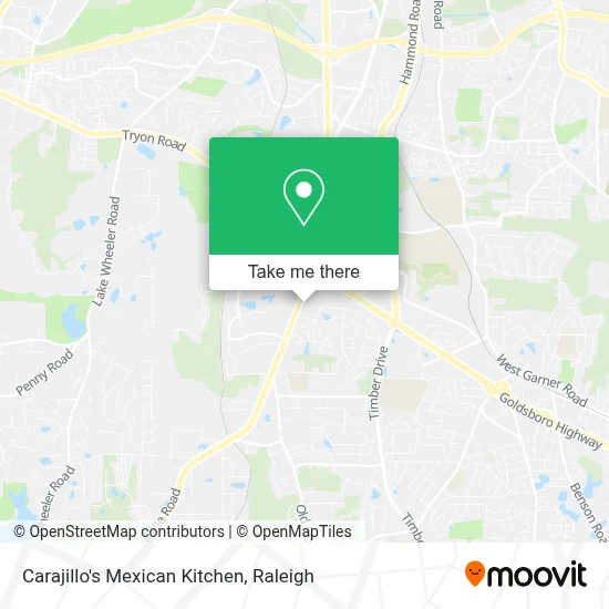 Carajillo's Mexican Kitchen map