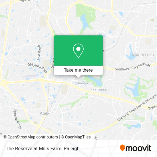 The Reserve at Mills Farm map