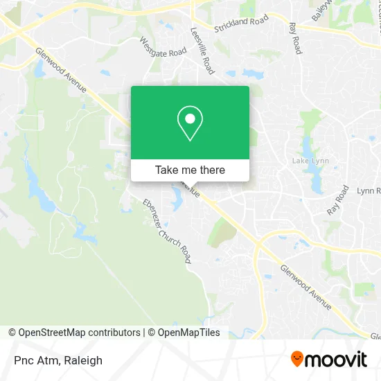 Pnc Atm map