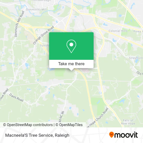 Macneela’S Tree Service map