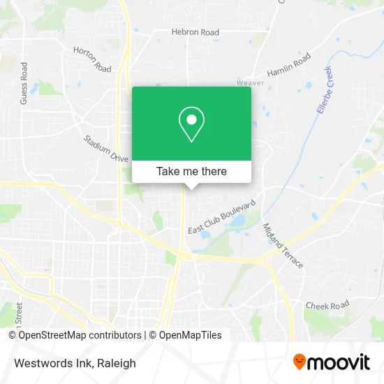Westwords Ink map