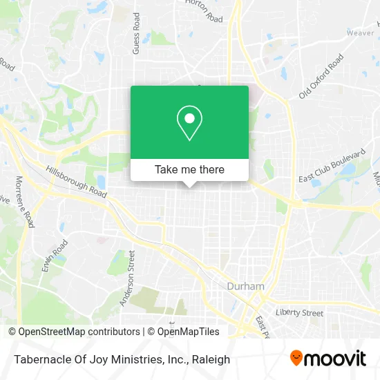 Tabernacle Of Joy Ministries, Inc. map