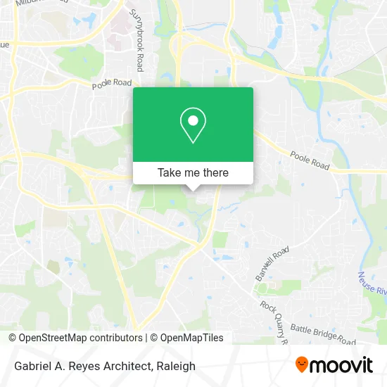 Gabriel A. Reyes Architect map
