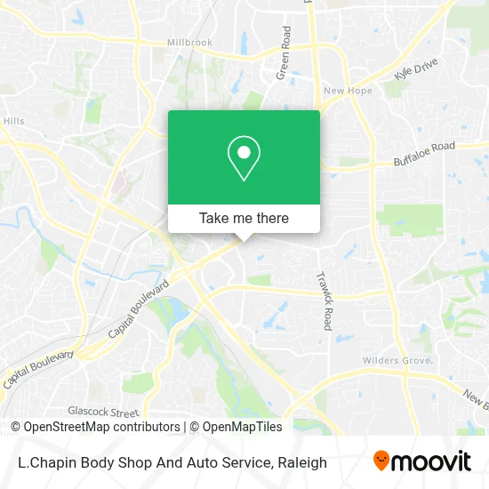 L.Chapin Body Shop And Auto Service map