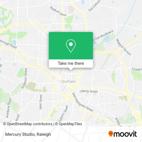 Mercury Studio map