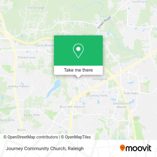 Journey Community Church map