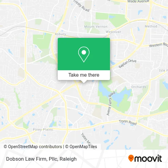 Dobson Law Firm, Pllc map