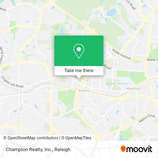 Champion Realty, Inc. map