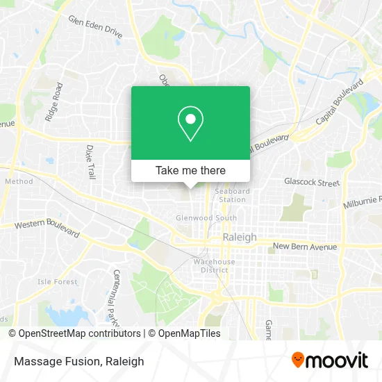 Massage Fusion map