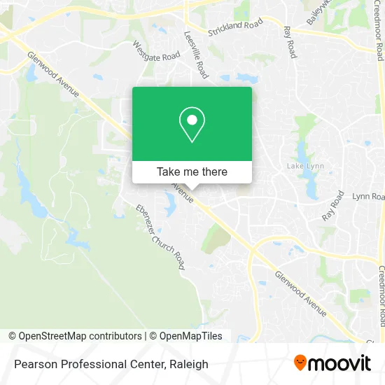 Pearson Professional Center map