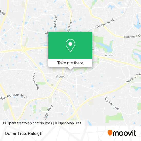Dollar Tree map