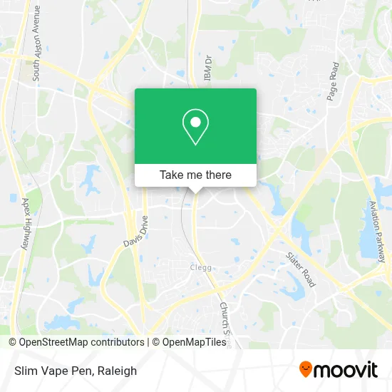 Slim Vape Pen map