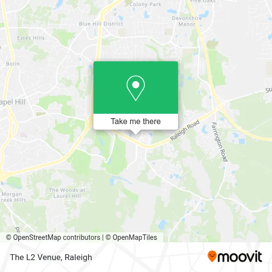 The L2 Venue map