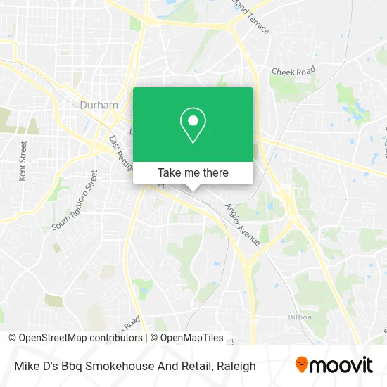 Mike D's Bbq Smokehouse And Retail map