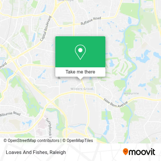 Loaves And Fishes map