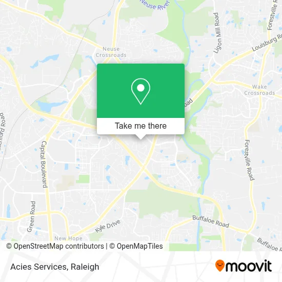 Acies Services map