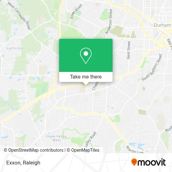 Exxon map