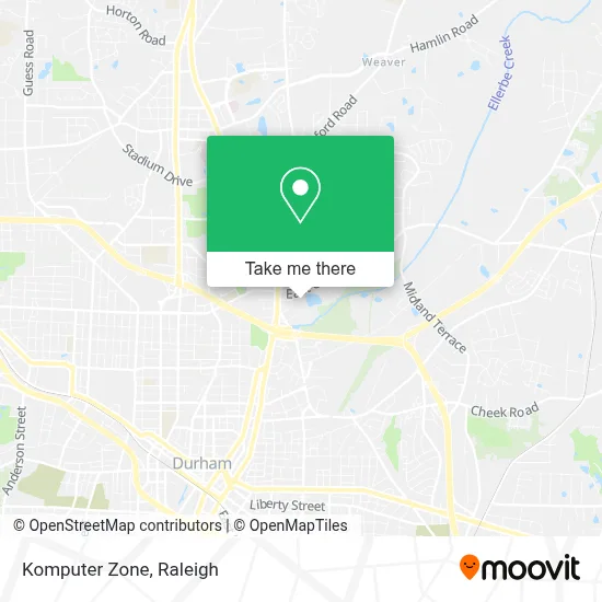 Komputer Zone map
