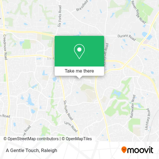 A Gentle Touch map